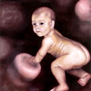 Surreal Figurative Oil on Canvas Painting | Original Character Art | Ready to Hang