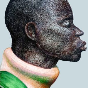 Dignified Profile - Original Pastel Painting