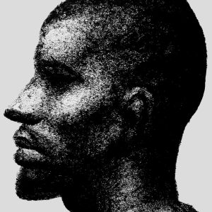 Profile Study – Original Framed Oil Pastel Painting