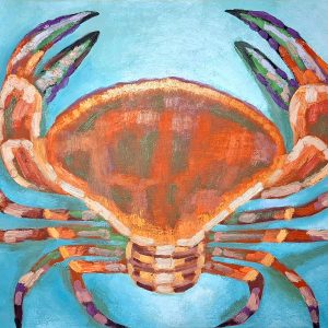 The Amber Crab - Original Oil Painting