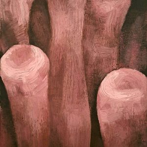 Deep Sea Flora – Original Oil Painting on Canvas