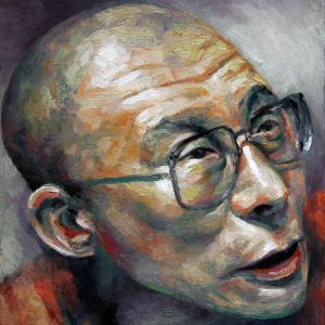 The Dalai Lama – Original Oil Painting